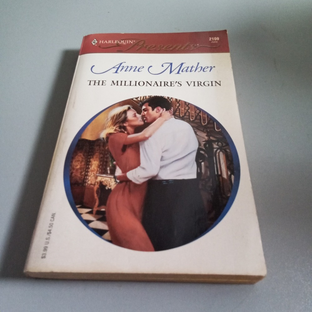 Anne Mather The Millionaire's Virgin Harlequin Presents Greek Tycoons #2109 2000